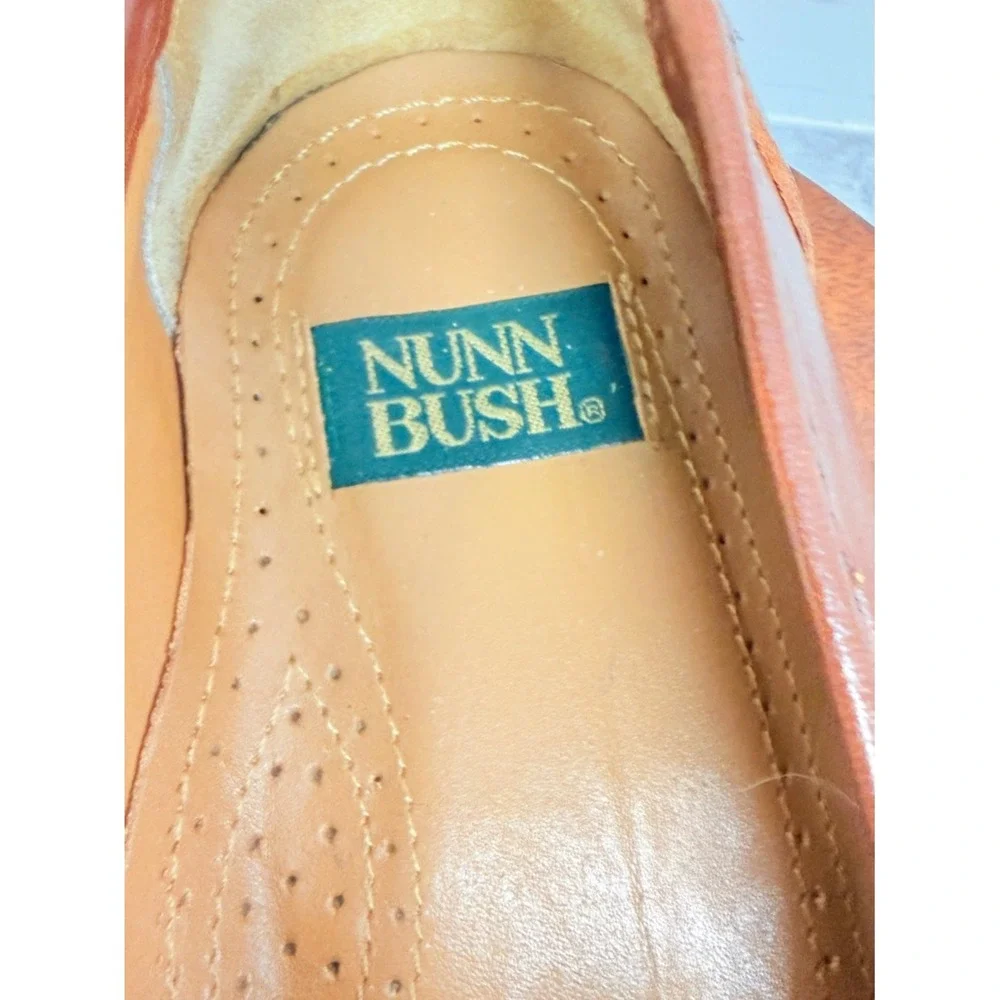 Nunn Bush Tan Leather Tassel Loafers
